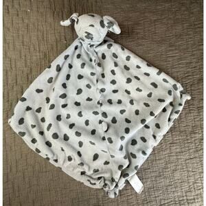 Angel Dear Puppy Dog Lovey Gray Spot Dog Dalmatian Security Blanket Soother